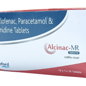 ACECLOFENAC 100 MG + PARACETAMOL 325 MG + TIZANIDINE 2 MG TABLETS