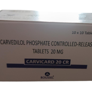 CARVICARD 20 CR TABLETS