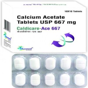 CALCIUM ACETATE 667 MG TABLETS