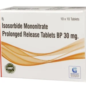 ISOSORBIDE MONONITRATE 30 MG PR  10 TABLETS