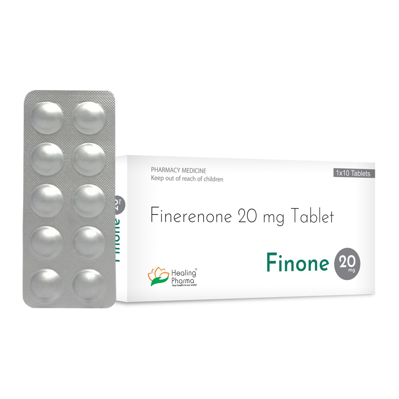 Finone 20mg 10 TABLETS