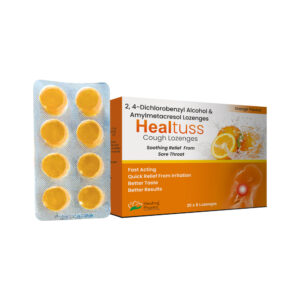 Healtuss Lozenges Orange 8 TABLETS