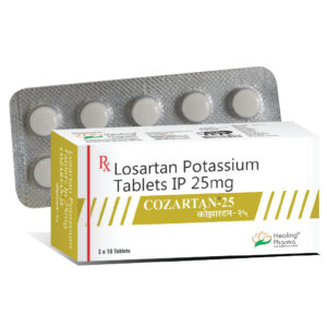 Cozartan 25mg 10 TABLETS