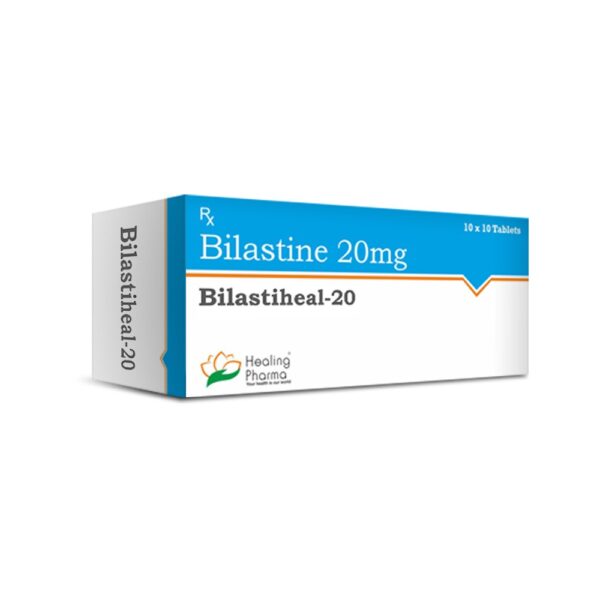 Bilastiheal 20mg 10 TABLETS