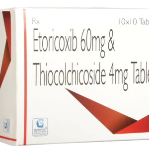 ETORICOXIB 60 MG + THIOCOLCHICOSIDE 4 MG 10 TABLETS
