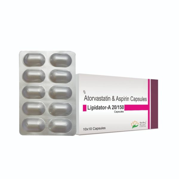 Lipidator-A 20/150 10 TABLETS