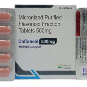DAFLOHEAL 500mg 10 TABLETS
