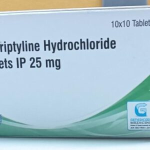 AMITRIPTYLINE HYDROCHLORIDE 25 MG  10 TABLETS