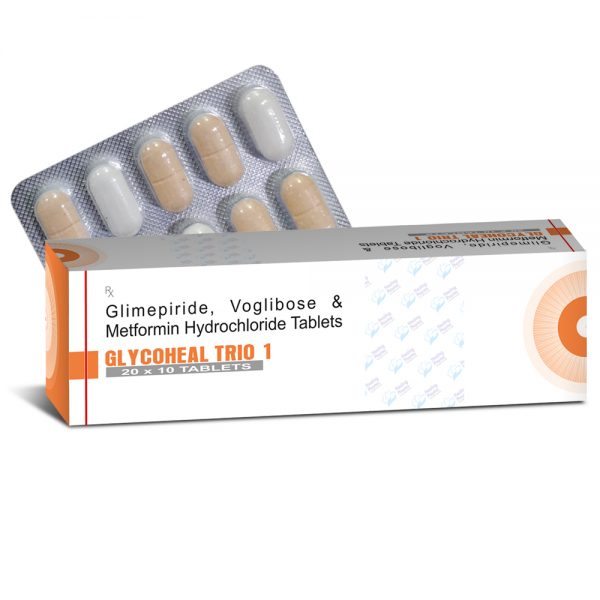Glycoheal Trio 1 10 TABLETS