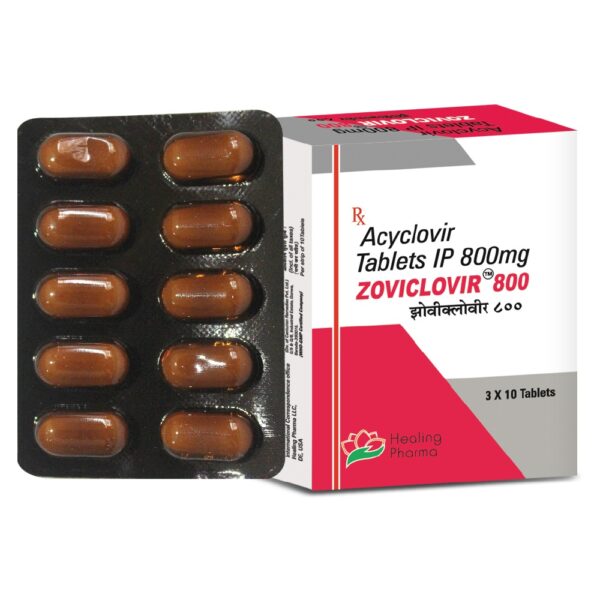 Zoviclovir 800mg 10 TABLETS