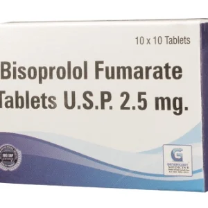 BISOPROLOL FUMARATE 2.5 MG  10 TABLETS