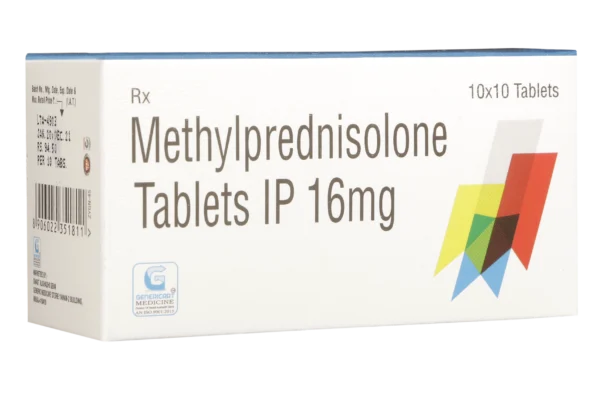 METHYLPREDNISOLONE 16 MG f 10 TABLETS