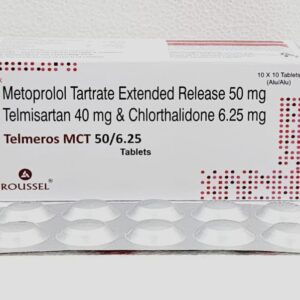 Telmeros MCT 50/6.25 10 TABLETS