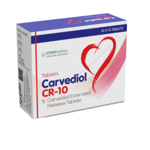 CARVEDILOL (ER) 10 MG  10 TABLETS