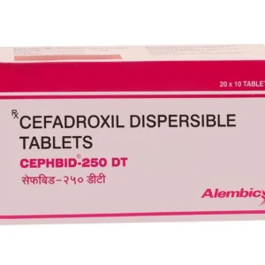 CEPHBID 250 DT 10 TABLETS