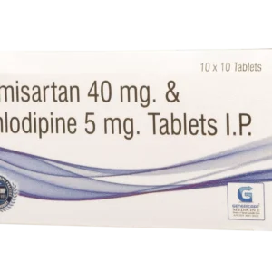 TELMISARTAN 40 MG + AMLODIPINE 5 MG  10 TABLETS