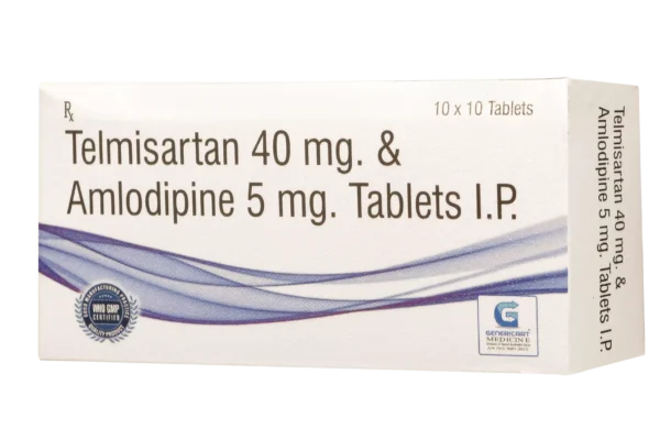 TELMISARTAN 40 MG + AMLODIPINE 5 MG 10 TABLETS