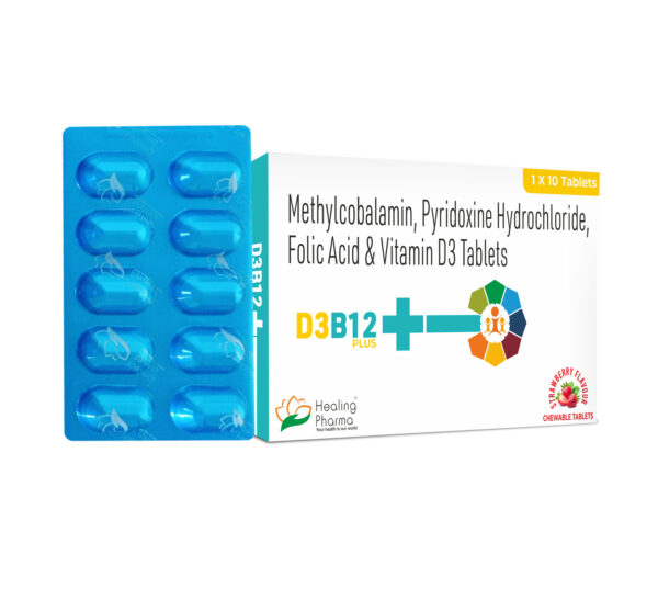 D3B12+ 10 TABLETS