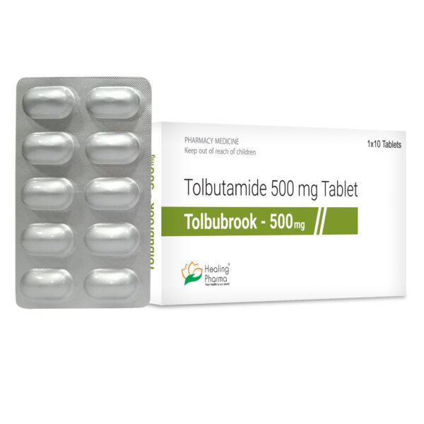 Tolbubrook 500mg 10 TABLETS