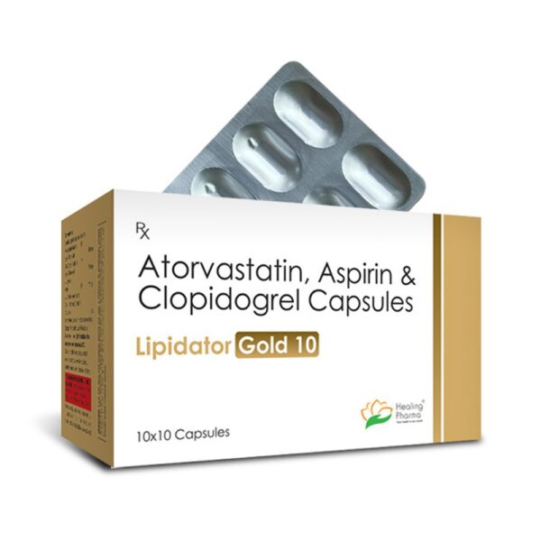 Lipidator Gold 10mg 10 CAPSULES