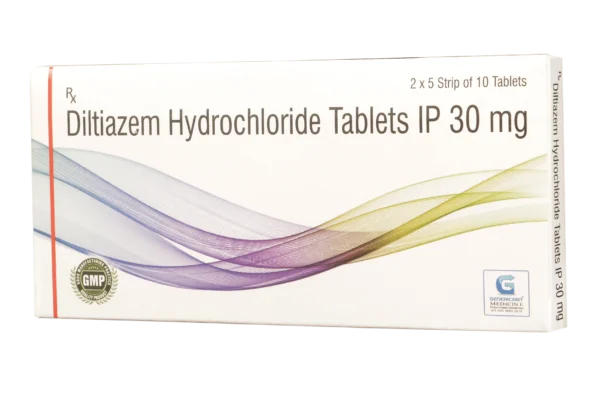 DILTIAZEM HYDROCHLORIDE 30 MG 10 TABLETS