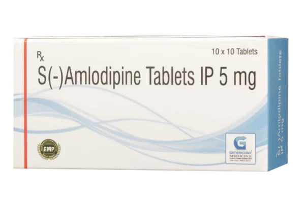 S-AMLODIPINE 5 MG 10 TABLETS