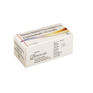OLMESARTAN MEDOXOMIL 20 MG + AMLODIPINE 5 MG + HYDROCHLOROTHIAZIDE 12.50 MG  10 TABLETS