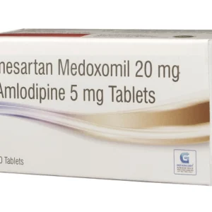 OLMESARTAN MEDOXOMIL 20 MG + AMLODIPINE 5 MG  10 TABLETS