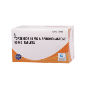 TORSEMIDE 10 MG + SPIRONOLACTONE 50 MG  10 TABLETS