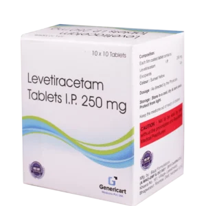 LEVETIRACETAM 250MG  10 TABLETS