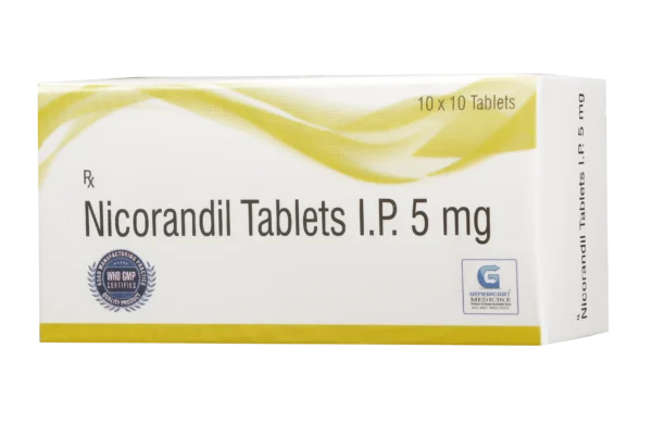 NICORANDIL 5 MG 10 TABLETS
