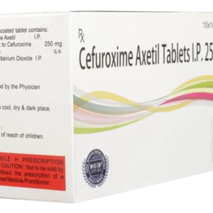 CEFUROXIME AXETIL 250 MG  4 TABLETS