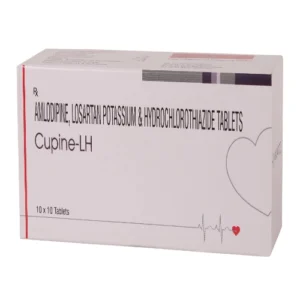 AMLODIPINE 5 MG + LOSARTAN POTASSIUM 50 MG + HYDROCHLOROTHIAZIDE 12.5 MG 10 TABLETS