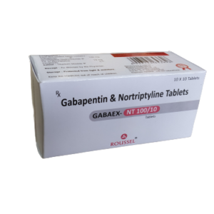 GABAEX NT 100/10 10 TABLETS