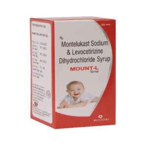 MONTELUKAST 4 MG + LEVOCETRIZINE 2.5 MG (30 ML SYRUP)  30 ML