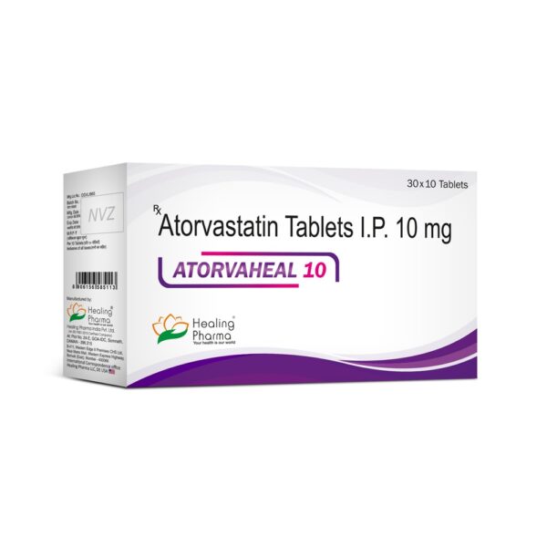 Atorvaheal 10 10 TABLETS