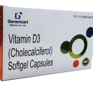 Vitamin D3 4 CAPSULES
