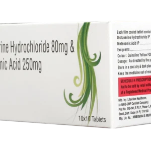 DROTAVERINE 80 MG + MEFENAMIC ACID 250 MG 10 TABLETS