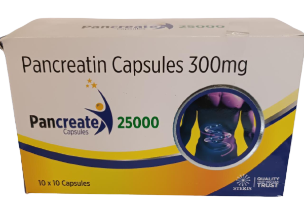 Pancreate 300 MG 10 CAPSULES