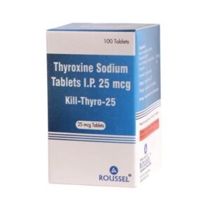 Kill Thyro 25 100 TABLETS