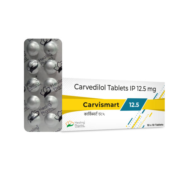 Carvismart 12.5 10 TABLETS