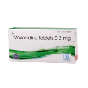 MOXONIDINE 0.3 MG  10 TABLETS