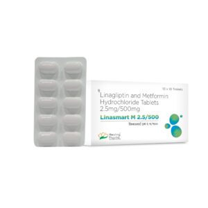 Linasmart M 2.5/500 10 TABLETS