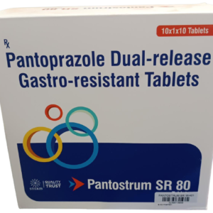 Pantostrum SR 80 MG 10 TABLETS