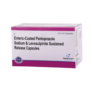 PANTOPRAZOLE 40 + LEVOSULPIRIDE 75 MG SR 10 CAPULES