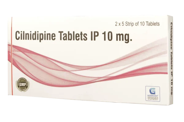CILNIDIPINE 10 MG 10 TABLETS