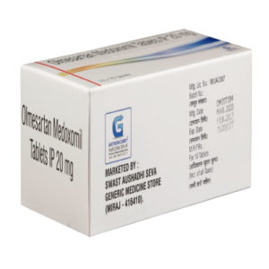 OLMESARTAN MEDOXOMIL 20 MG 10 TABLETS