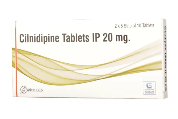 CILNIDIPINE 20 MG 10 TALETS