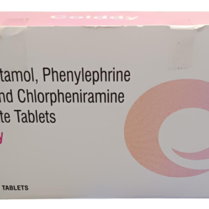 PARACETAMOL 500 MG + PHENYLEPHRINE HCL 5 MG + CHLORPHENIRAMINE MALEATE 2 MG  10 TAB.