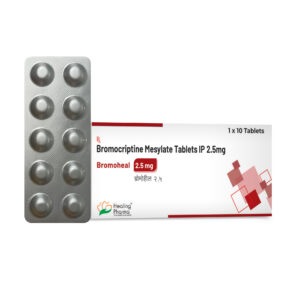 BROMOHEAL (Bromocriptine ) 2.5 mg 10 TABLETS